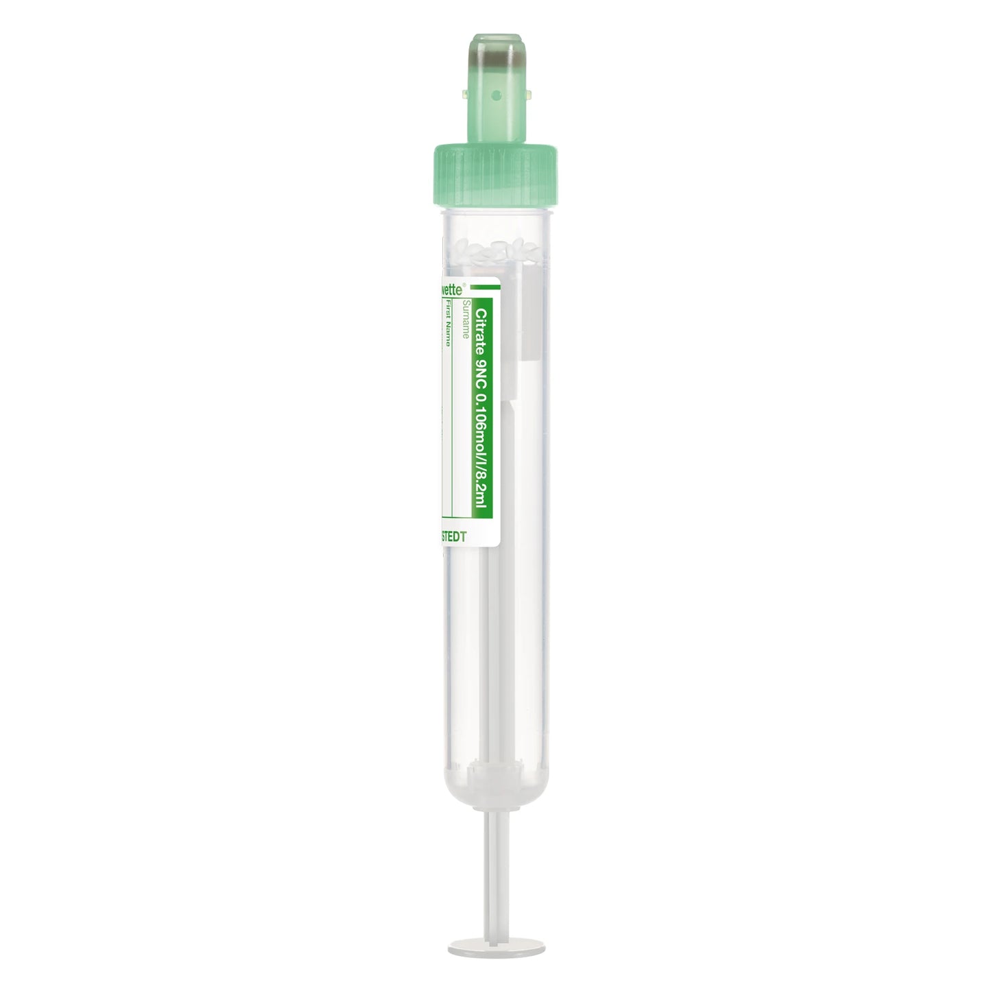 Sarstedt S-Monovette Citrat 9NC 8,2 ml Grün (92 x 15 mm)