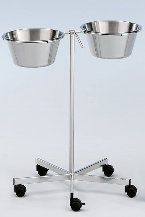 Double bowl stand