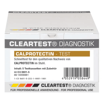 CLEARTEST Calprotectin – Stuhl Schnelltest