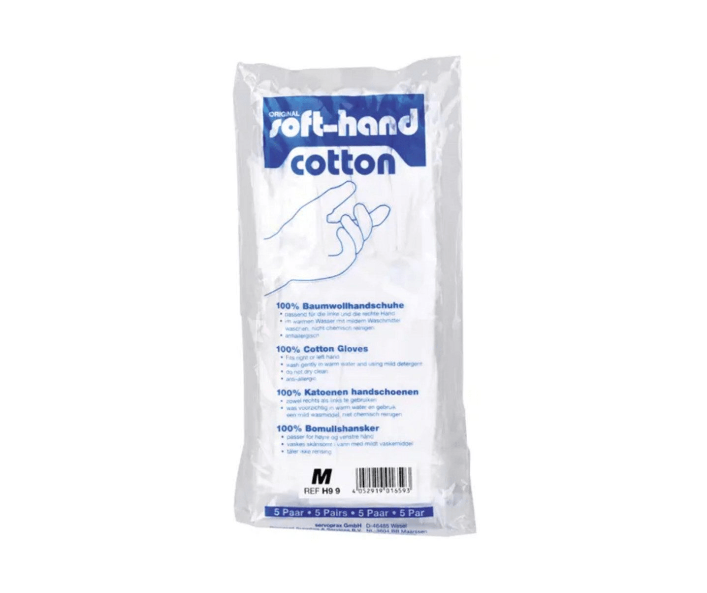 Baumwollhandschuhe Soft - Hand - Servoprax