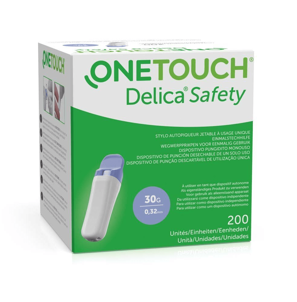 Lanzetten Blutzucker OneTouch Delica Safety Einmalstechhilfe - Lifescan