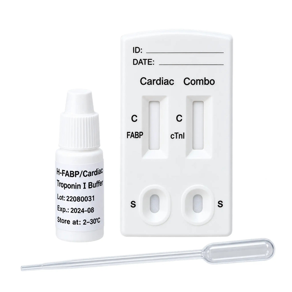 CLEARTEST light H-FABP / Troponin I