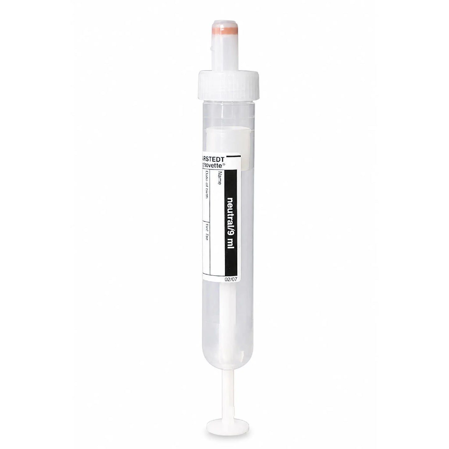 S-Monovettes 9 ml, 92 x 16 mm, paper label, sterile