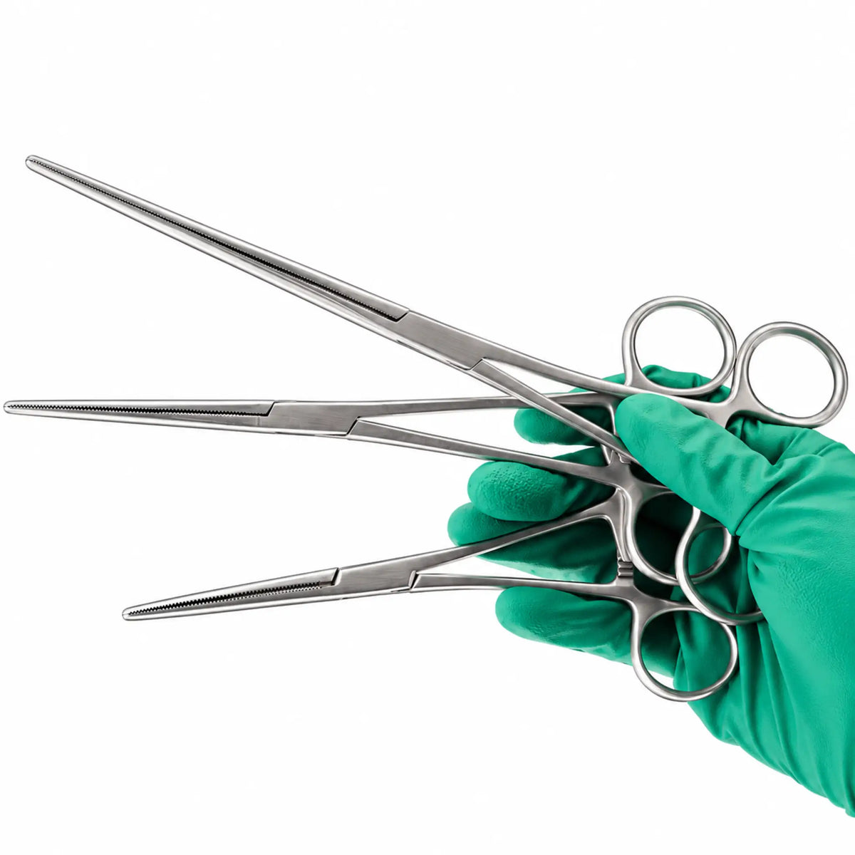 Darmklemme gerade, veterinärchirurgisches Instrument