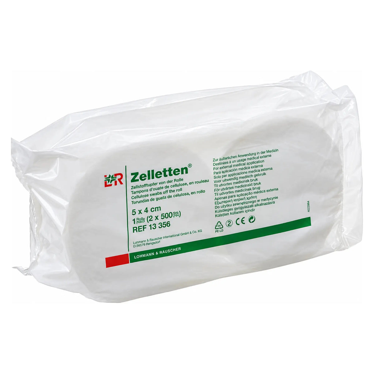 Zelletten Zellstoff Tupfer