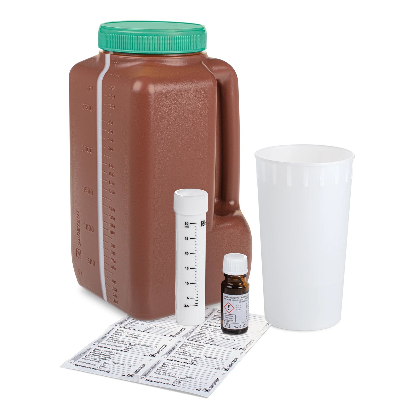 UriSet 24 - Complete Set for 24-Hour Urine Collection