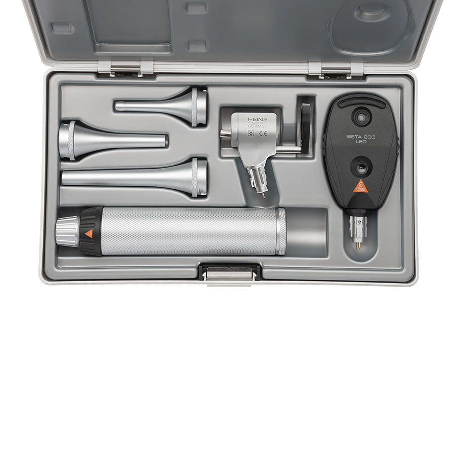Heine Veterinary Diagnostic Set LED 2.5 V with BETA Battery Handle