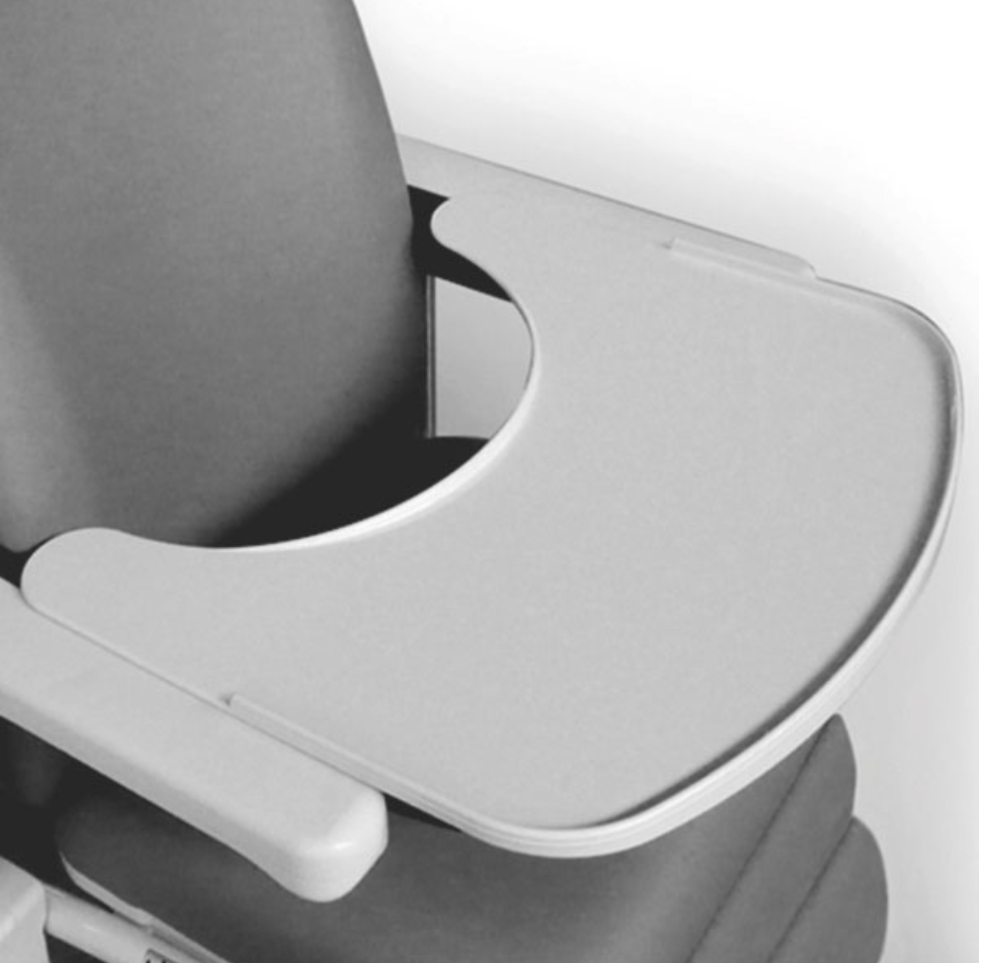 Givas S.r.l.ABS - Kunststofftablett, inkl. Klemmen - Zubehör für Comfort RuhesesselDocMed GmbH