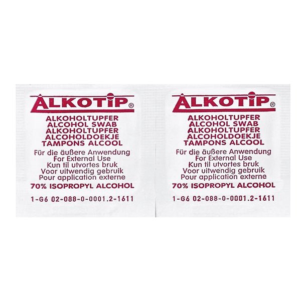 AlkotipAlkotip Alkoholtupfer / Alkoholpads - 30 x 65 mmDocMed GmbH