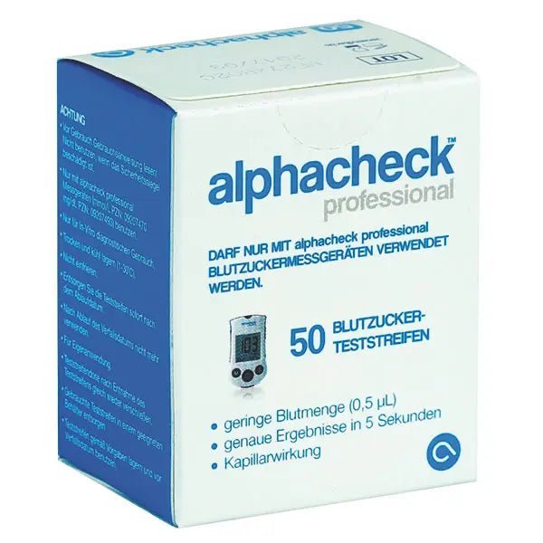 Alphacheck ProfessoinalAlphacheck professional TeststreifenDocMed GmbH