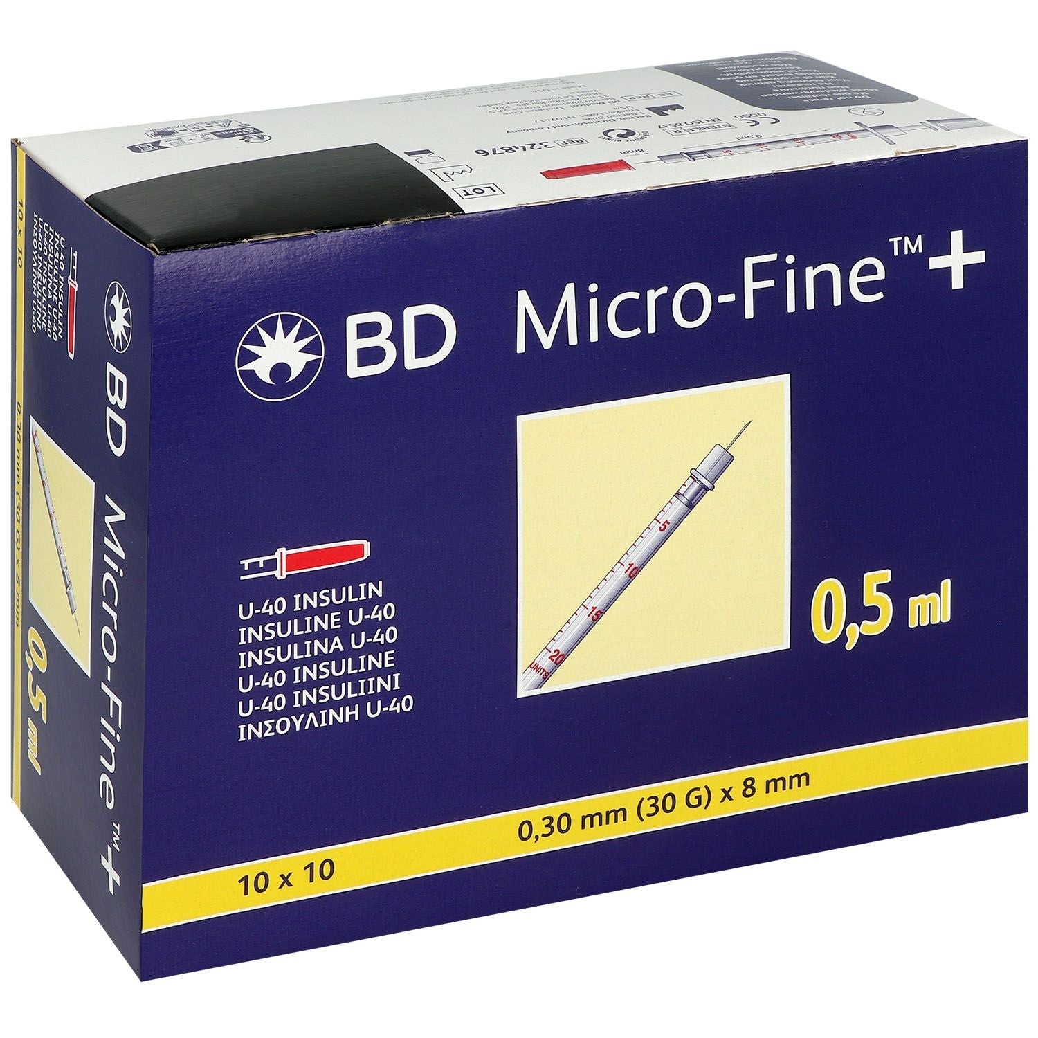 BD Becton DickinsonBD Micro-Fine Plus U 40 EinmalspritzenDocMed GmbH