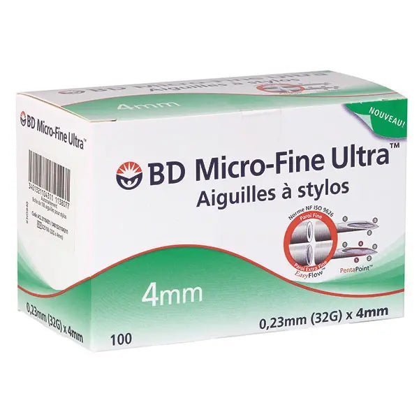 BD Becton DickinsonBD Micro-Fine Ultra Pen-Nadeln | 32 G | Ø 0,23 mmDocMed GmbH