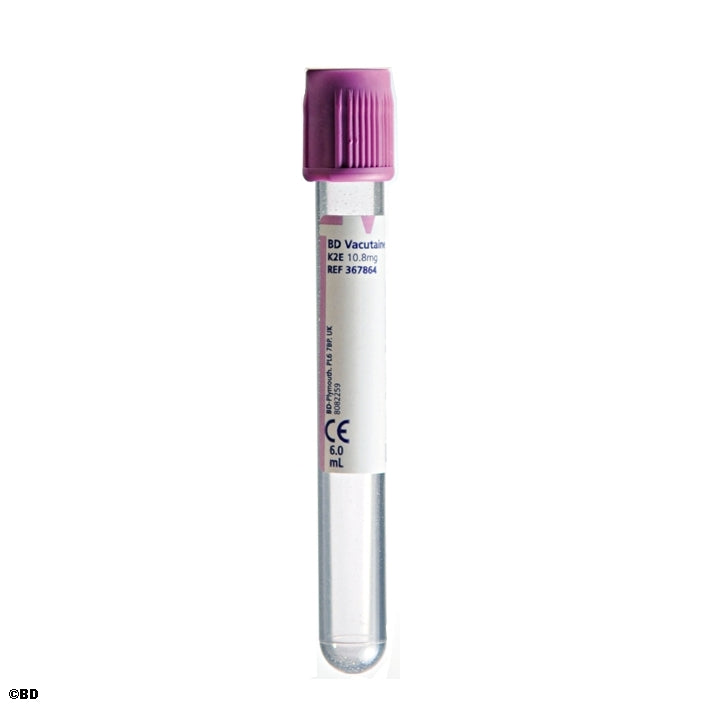 BD Vacutainer EDTA Plus Röhrchen aus PET