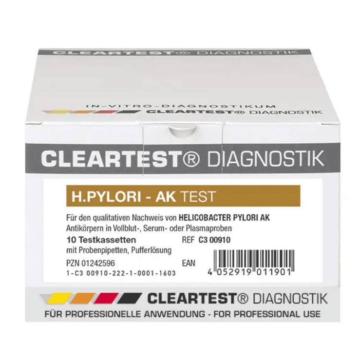 CLEARTESTCLEARTEST - Antikörper Schnelltest | H.pylori AK | 20 TesteDocMed GmbH