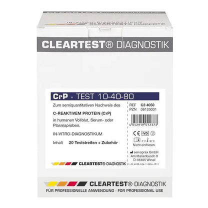 CLEARTESTCLEARTEST CrP 10/40/80 Entzündungsparameter SchnelltestDocMed GmbH