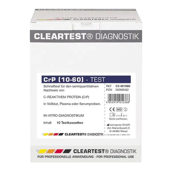 CLEARTESTCLEARTEST CrP 10/60 Entzündungsparameter SchnelltestDocMed GmbH