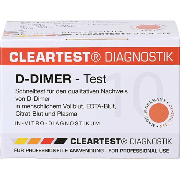 CLEARTESTCLEARTEST D-Dimer Schnelltest | 10 TestsDocMed GmbH
