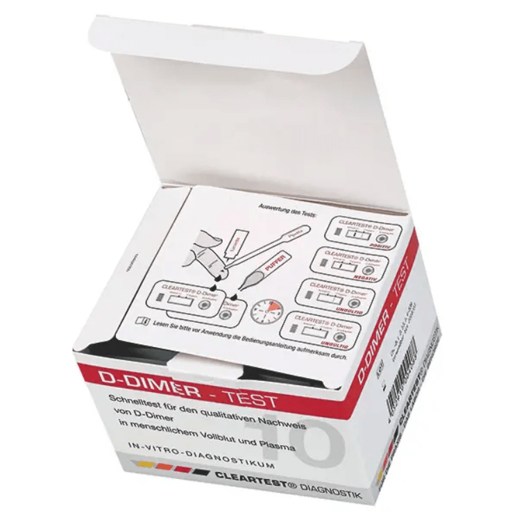 CLEARTESTCLEARTEST D-Dimer Schnelltest | 10 TestsDocMed GmbH