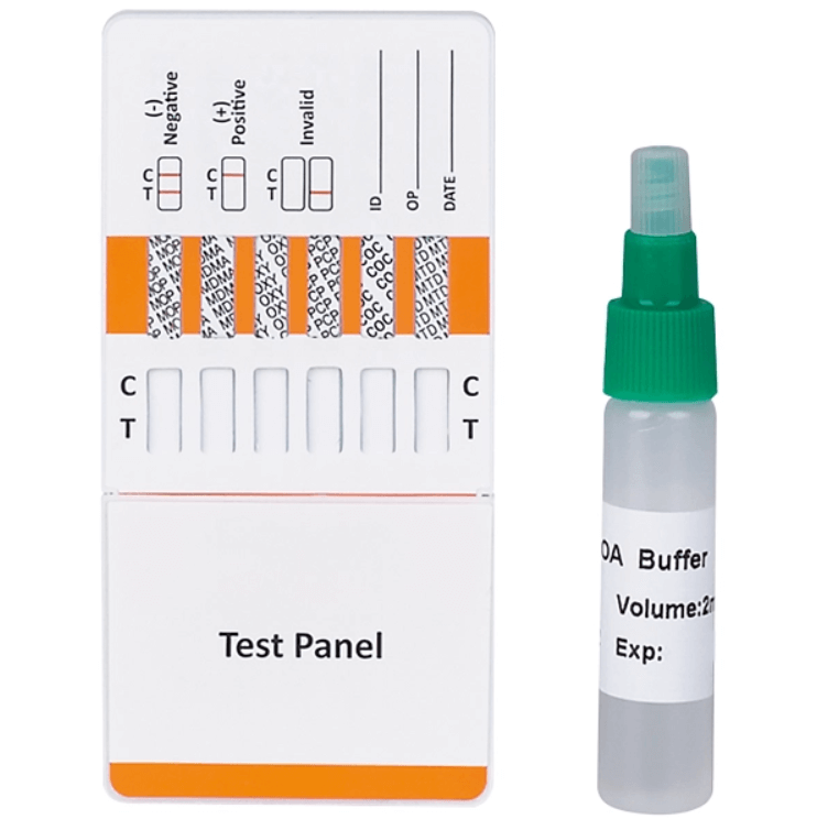 CLEARTESTCLEARTEST Multi Drug 12-fach-Wischtest | 5 TestsDocMed GmbH