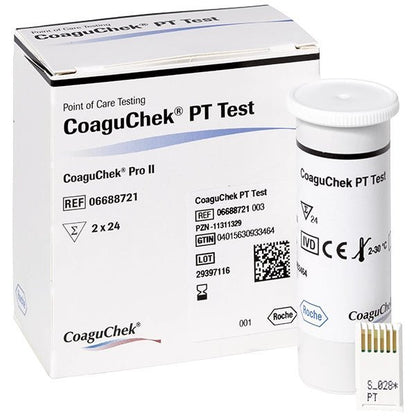Roche Diabetes Care Deutschl.GmbHCoaguChek PRO II TeststreifenDocMed GmbH