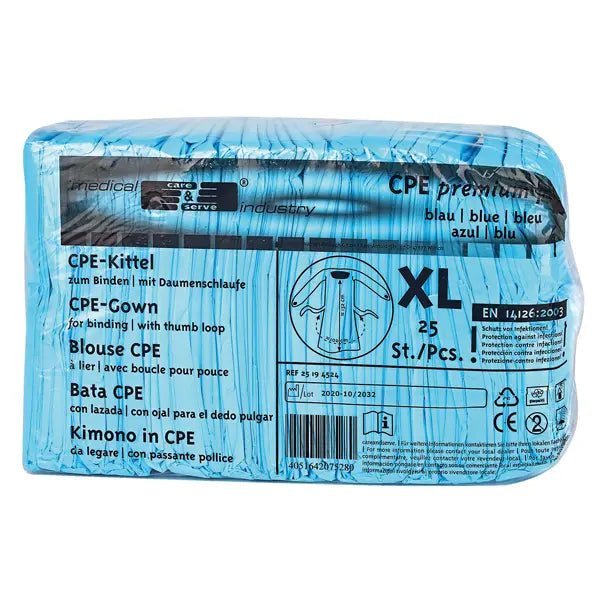 ServopraxCPE-Kittel | XL | blau | 132 cmDocMed GmbH