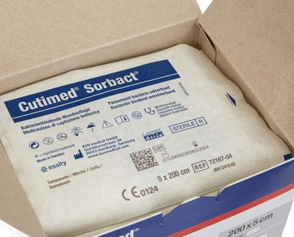 Cutimed Sorbact Tamponaden 5x200 (10Stk)