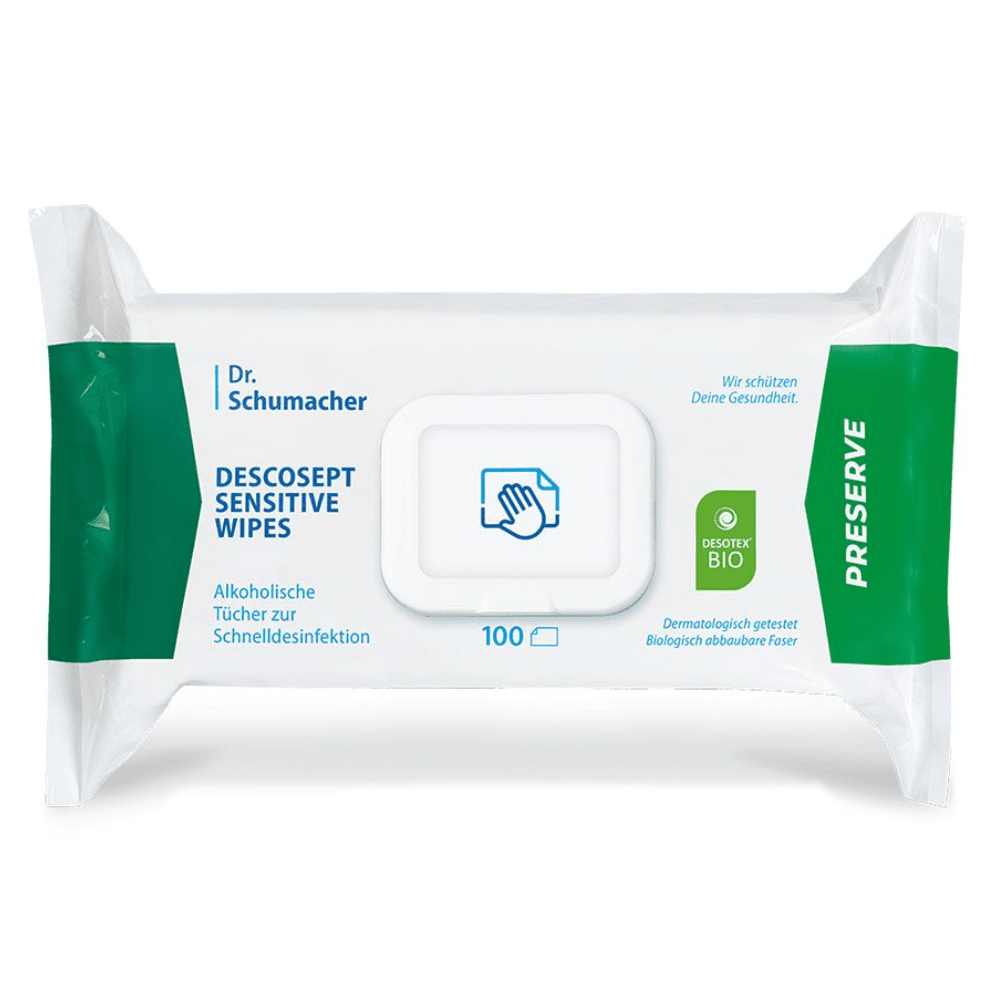 Dr. Schumacher GmbHDescosept Sensitive Wipes DesinfektionstücherDocMed GmbH
