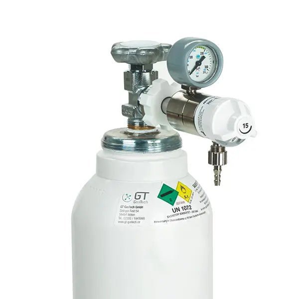 HUMDruckminderer Sauerstoff regelbar – 0–15 l/min VolumeterDocMed GmbH