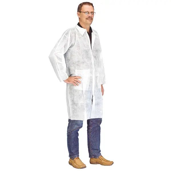 MediwareEinmal-Besucherkittel mit KragenDocMed GmbH