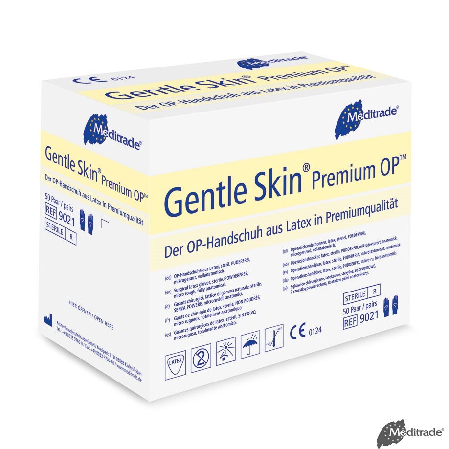 MeditradeGentle Skin Premium OP-Handschuhe Latex, PF, sterilDocMed GmbH