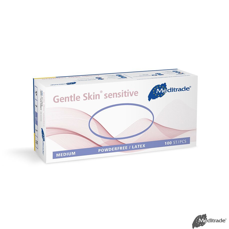 MeditradeGentle Skin sensitive U.-Handschuhe Latex, PF, unsterilDocMed GmbH