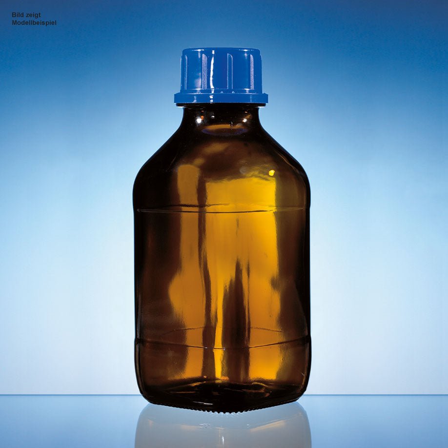BRAND GMBH + CO KGGewindeflasche | Braunglas | 500 ml | mit SchraubkappeDocMed GmbH