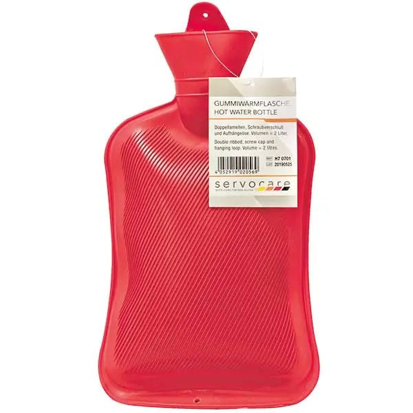 ServocareGummi-Wärmflasche - rotDocMed GmbH