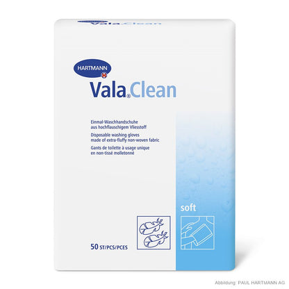 ValaClean soft disposable washing gloves