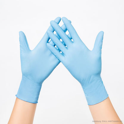 Peha-soft nitrile blue powderfree, U.-Handschuhe, unsteril