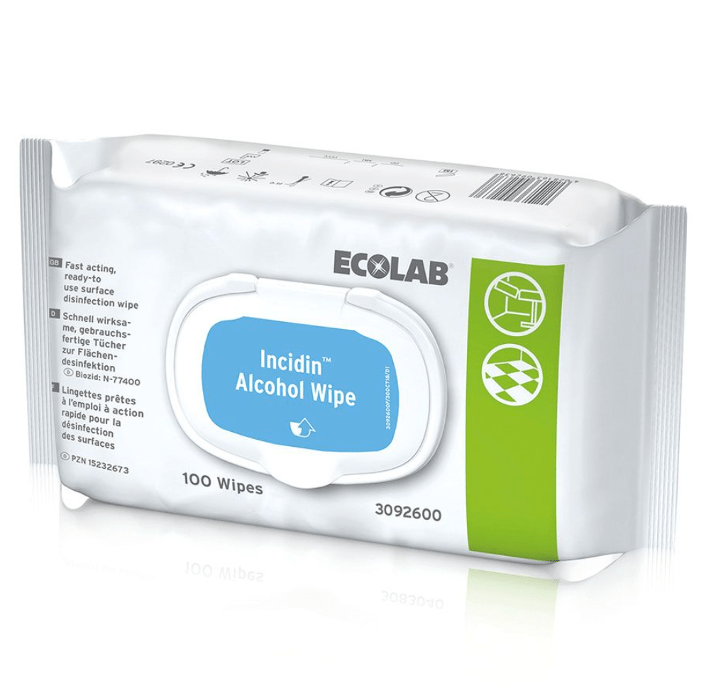 EcolabIncidin Alcohol Wipe, SchnelldesinfektionstücherDocMed GmbH