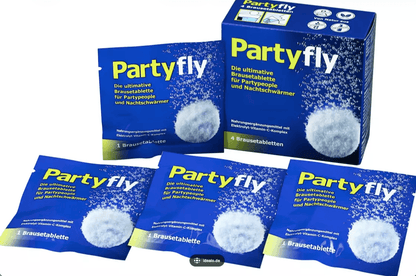 PartyflyKaterfly Elektrolyt - Vitamin C - Komplex BrausetablettenDocMed GmbH