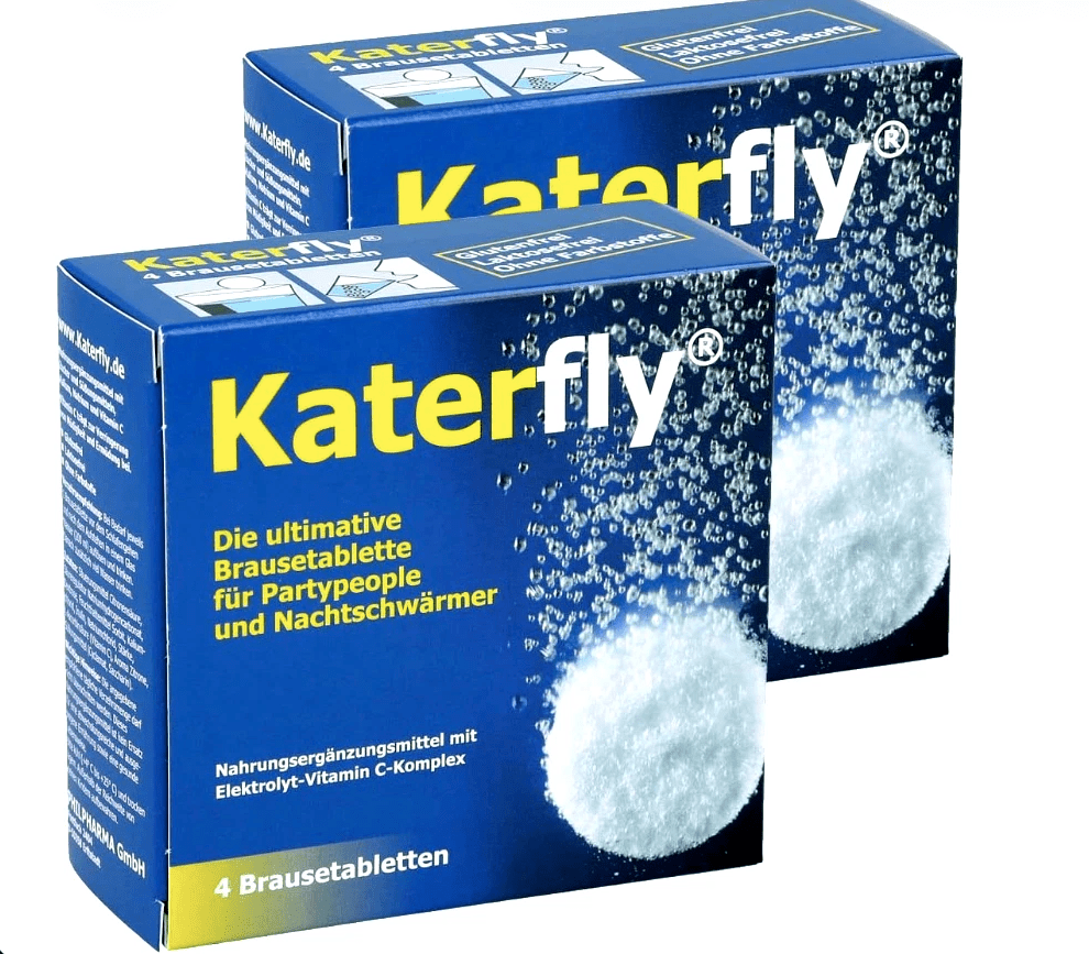 PartyflyKaterfly Elektrolyt - Vitamin C - Komplex BrausetablettenDocMed GmbH
