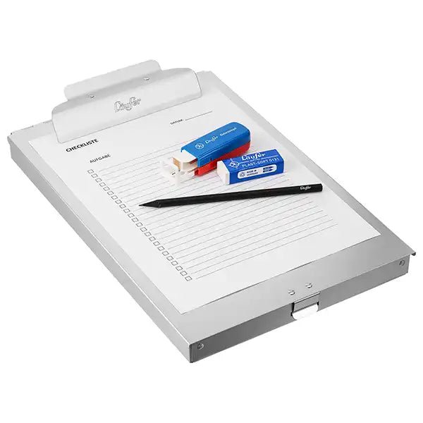 GUTENBERG GmbHLäufer Formularhalter mit Box, Aluminium, mit AbteiltrennerDocMed GmbH