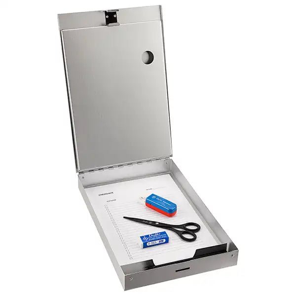 GUTENBERG GmbHLäufer Formularhalter mit Box, Aluminium, mit AbteiltrennerDocMed GmbH