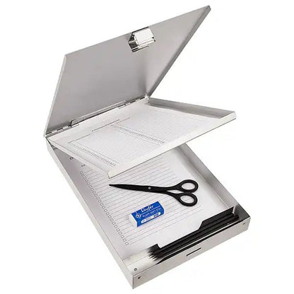 GUTENBERG GmbHLäufer Formularhalter mit Box, Aluminium, mit AbteiltrennerDocMed GmbH