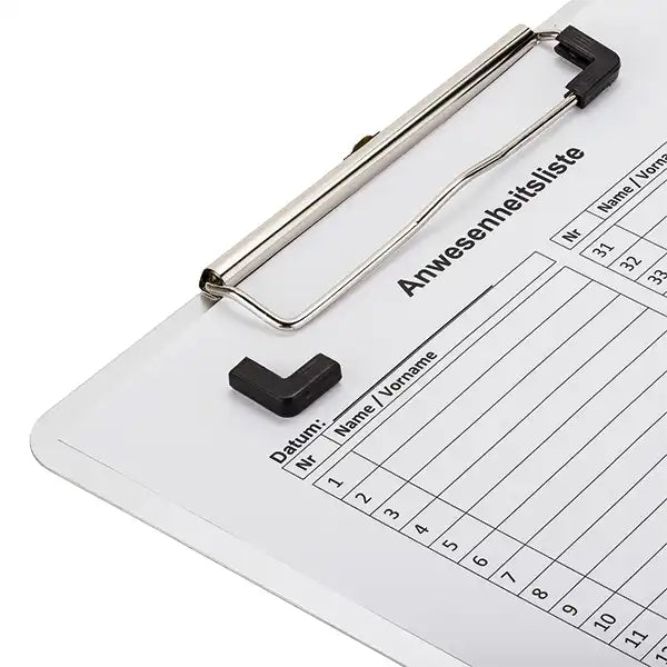 GUTENBERG GmbHLäufer Klemmbrett, Aluminium, mit flacher KlemmeDocMed GmbH