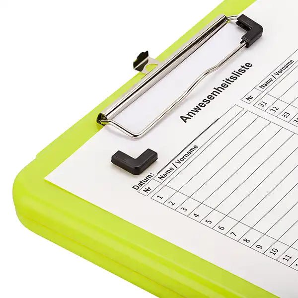 GUTENBERG GmbHLäufer Klemmbrett Safety, mit Aufbewahrungsfach, SignalfarbenDocMed GmbH