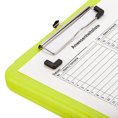 GUTENBERG GmbHLäufer Klemmbrett Safety, mit Aufbewahrungsfach, SignalfarbenDocMed GmbH
