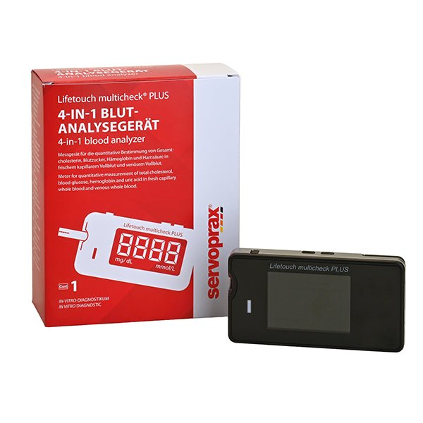 ServopraxLifetouch multicheck PLUS Blutanalysegerät 4-in-1DocMed GmbH