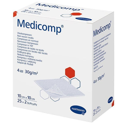 MedicompMedicomp Vlieskompressen - 4-fachDocMed GmbH