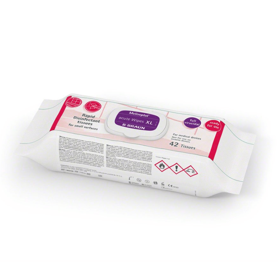 B. BraunMeliseptol acute Wipes XL FlächenschnelldesinfektionDocMed GmbH