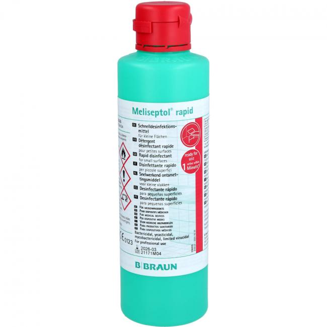 Meliseptol rapid Flächenschnelldesinfektion - 250 ml Dosierflasche