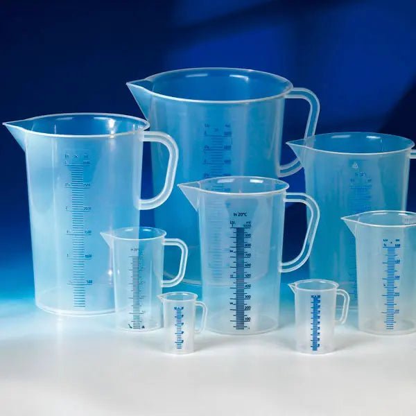 LP ITALIANA SPAMesskanne aus Polypropylen, transparent, graduiert, kochfest bis 100 °CDocMed GmbH