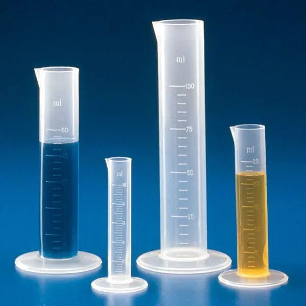 Kartell S.p.A.Messzylinder niedrig, graduiert, Polypropylen, autoklavierbar bis 120 °CDocMed GmbH